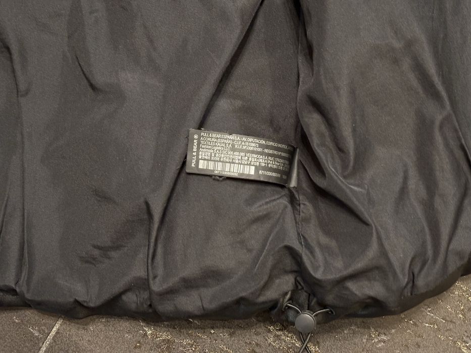 Куртка Чорна Кожана PULL & BEAR