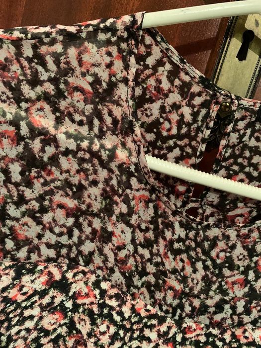 Blusa com padrão Bershka