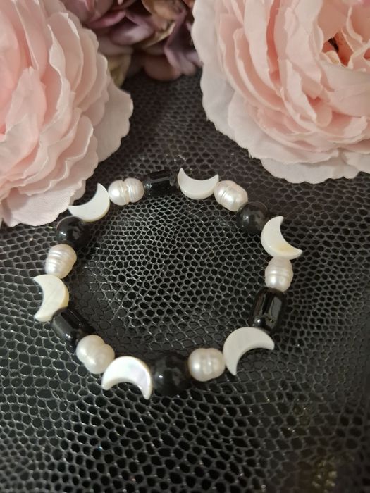 Bransoletka handmade z naturalnych kamieni