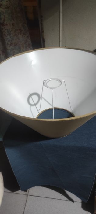 Abajur dourado novo e outros