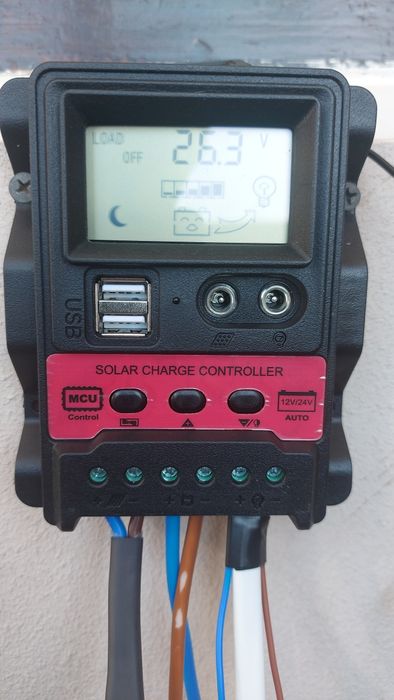 Контролер для сонячних панелей K-1688 mppt, pwm