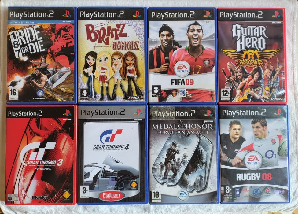 Capas, Manuais , Catálogos - PS2/PlayStation 2