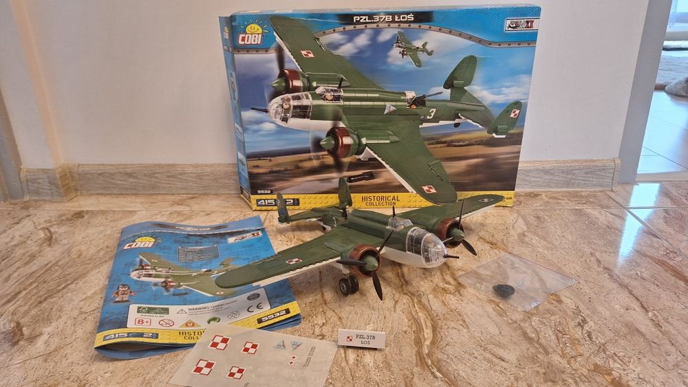 Klocki Cobi Łoś PZL. 37B