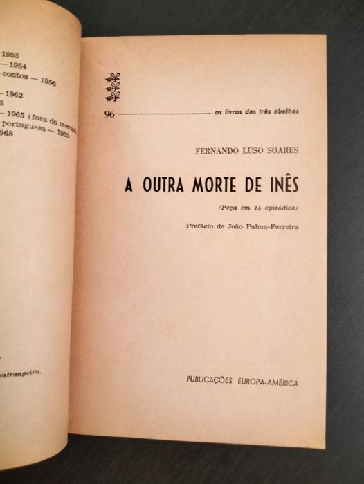 Fernando Luso Soares - A outra morte de Inês