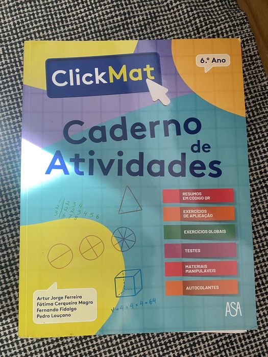 Cadernos de atividades do 6°ano.
