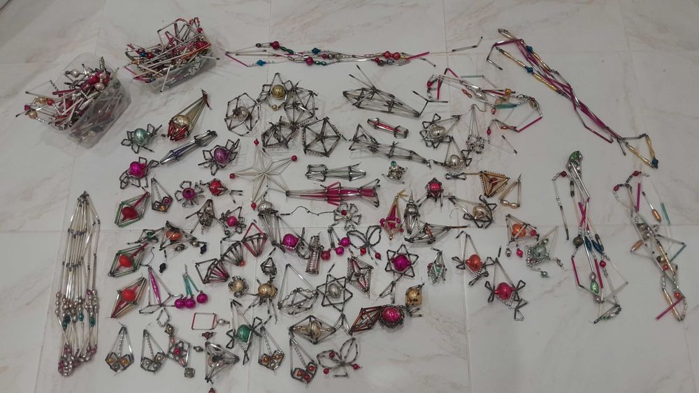 Елочные игрушки на малютку. Новогодние игрушки Ссср пересылаю Зарубеж