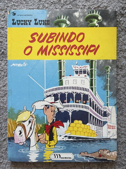 Livro capa dura Lucky Luke