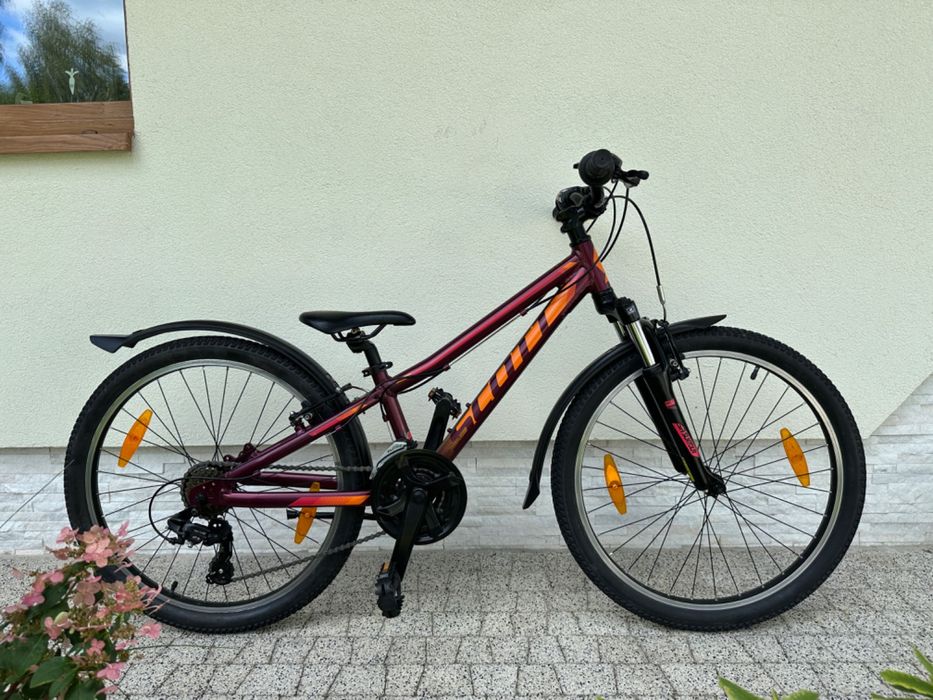 Rower SCOTT - koła 24, aluminiowy, amortyzacja