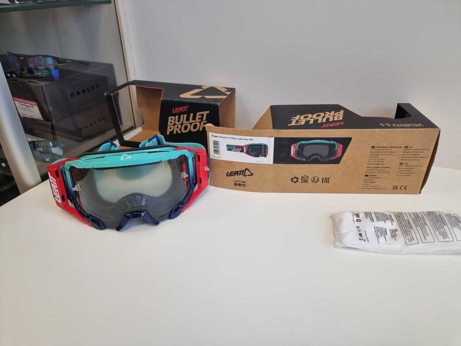 Маска очки для мотокросса мотоокуляри LEATT Velocity 4.5 5.5 6.5 різні