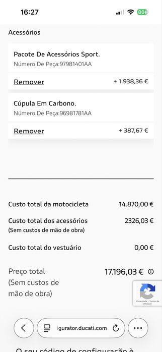 Ducati hypermotard 698 RVE 350km