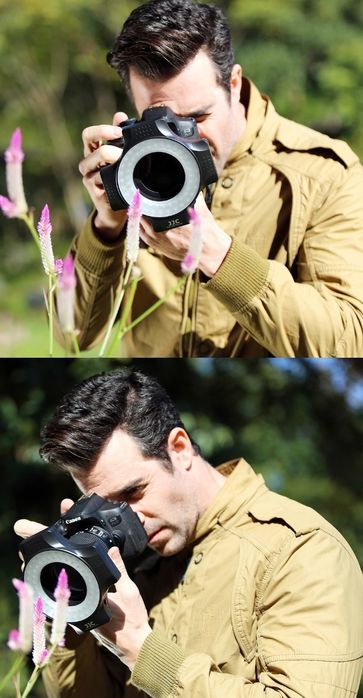 Anel de LED Macro / Ring light