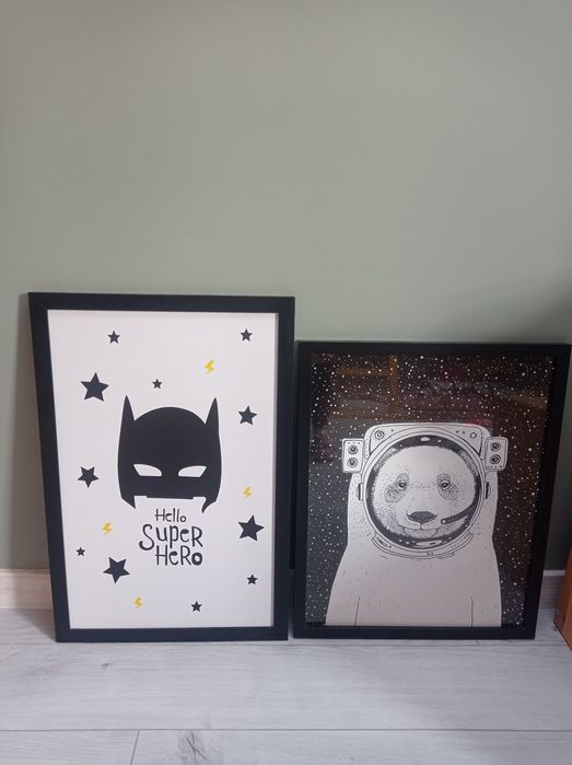 Obrazki, grafiki do pokoju chłopca