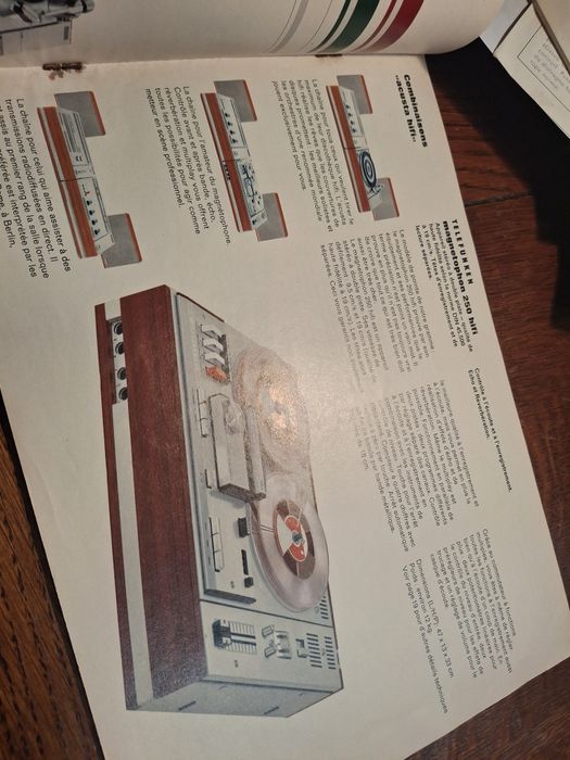 Catálogo vintage Telefunken 1969