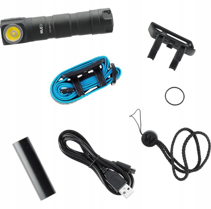 Walther Latarka kątowa czołowa HLC2r 1000lm EDC Ładowanie USB IPX6