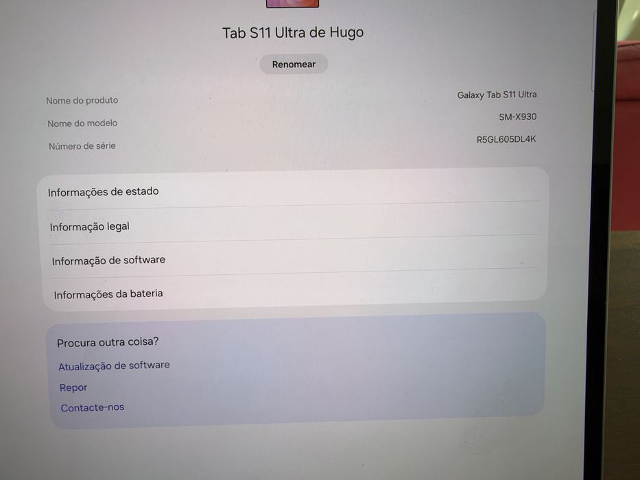 Samsung Tab S11 ultra 512