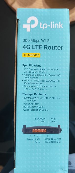 4G Router LTE Tplink tl-mr6400