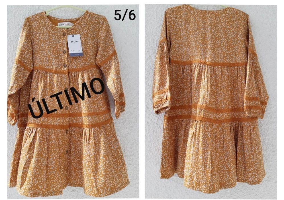 Vestido novo criança