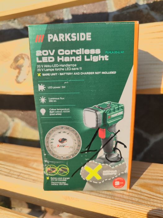 Акумуляторний ліхтарик PARKSIDE PLHLA 20 Li A1
