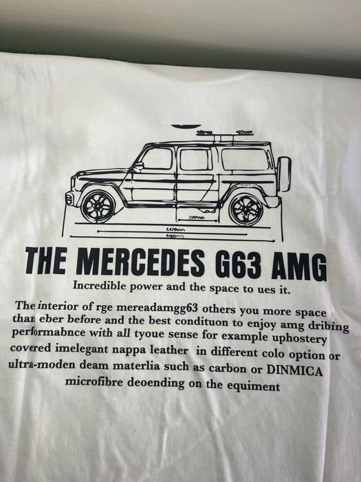 T shirt nova mercedes