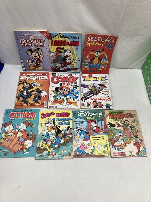 10 Livros Bd Disney Vários, Aconteceu no Oeste