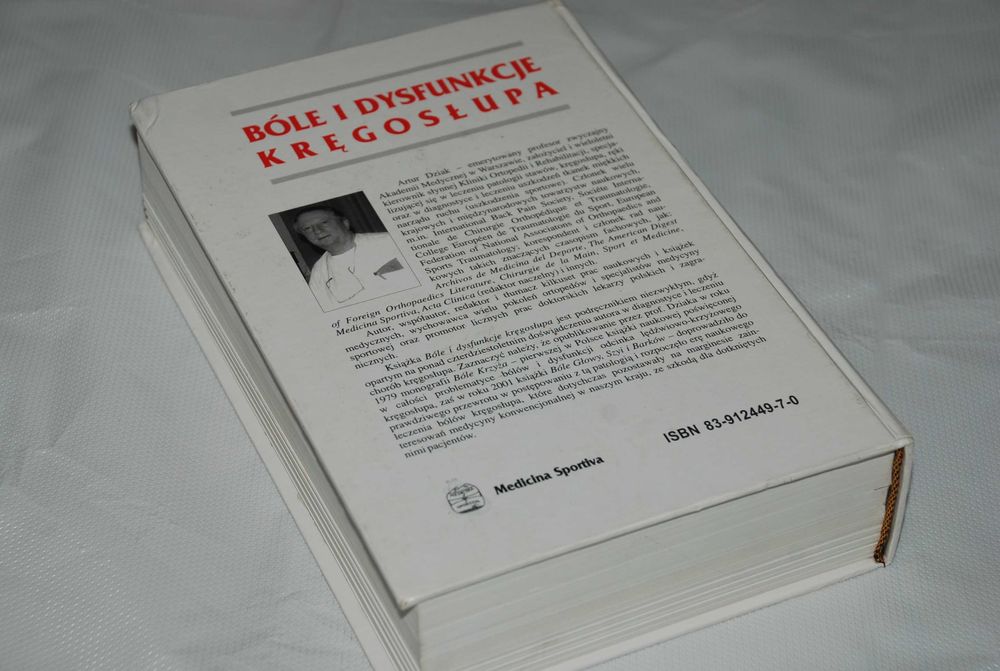 Bóle i dysfunkcje kręgosłupa - Artur Dziak bdb!