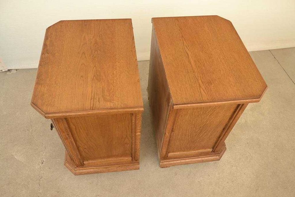 stylowe szafki nocne komplet szafek