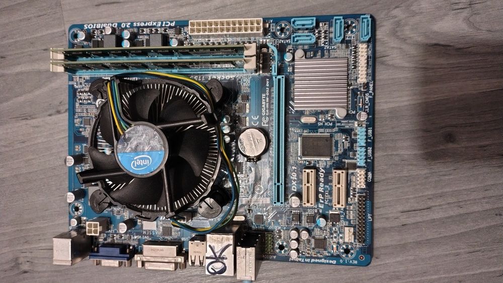 Płyta główna matx+procesor intel i5+ram+chłodzenie