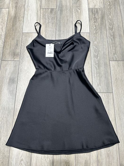 Сукня плаття must have 34 (xs) розмір нова! сатинова сукня комбінація