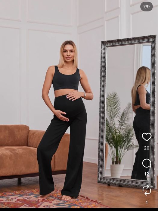 Штани палаццо для вагітних, стан гарний
