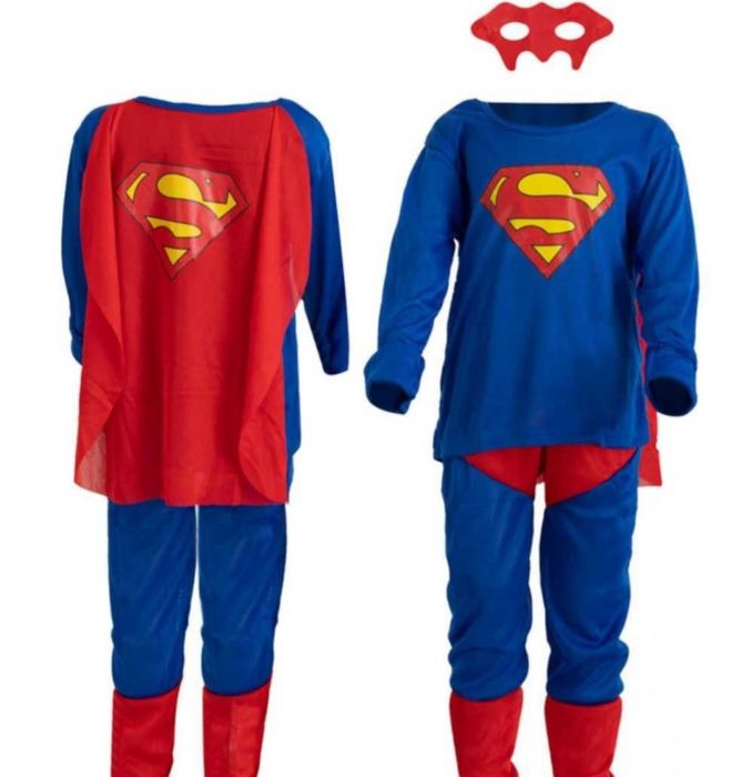 Superbohater superman przebranie na bal kostiumowy