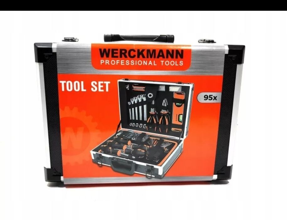 Klucze Zestaw narzędziowy narzędzia walizka święta werckmann 95 sztuk