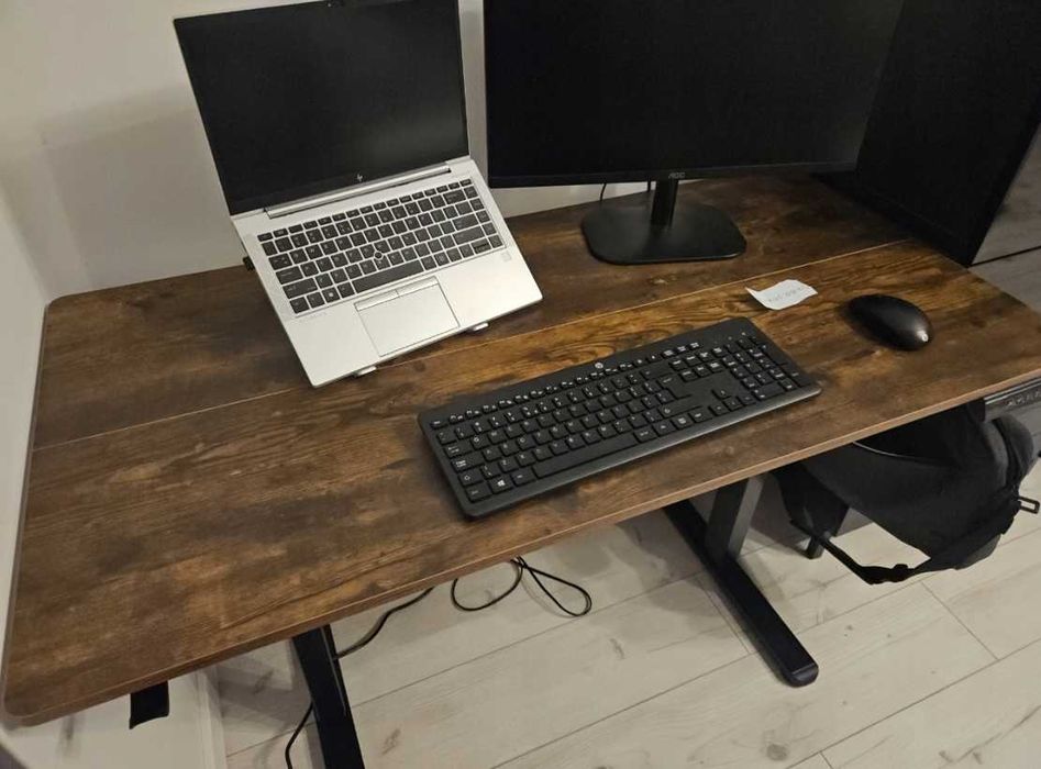 Nowe Biurko Elektryczne Regulowane 120x60 Podnoszone Gamingowe FV