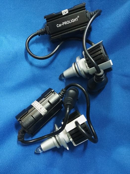 Світлодіодні лед led лампи H11 9005 HB3 6500K 10000Лм CarLightPro F10