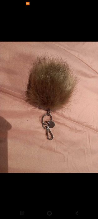 2 Porta-chaves pompom rosa/roxo e esverdeado - H&M