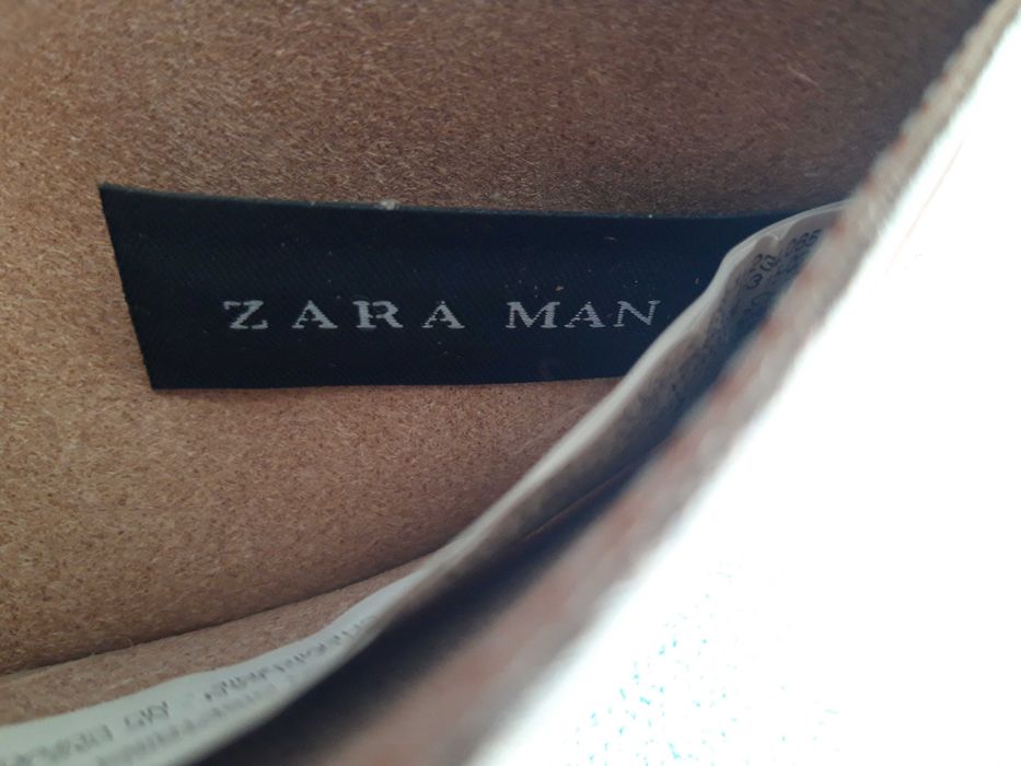 Carteira ZARA MAN em pele genuína