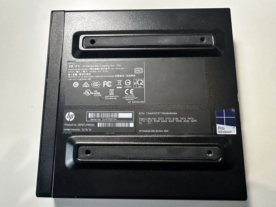 HP EliteDesk 800 35W G2 Mini 3台(1台ジャンク品) hp elitedesk 800 g2 mini - Персональные компьютеры - OLX.ua