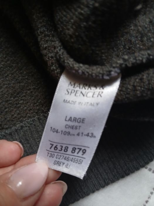 Marks&Spencer Sweter 50% Wełna L-XL
