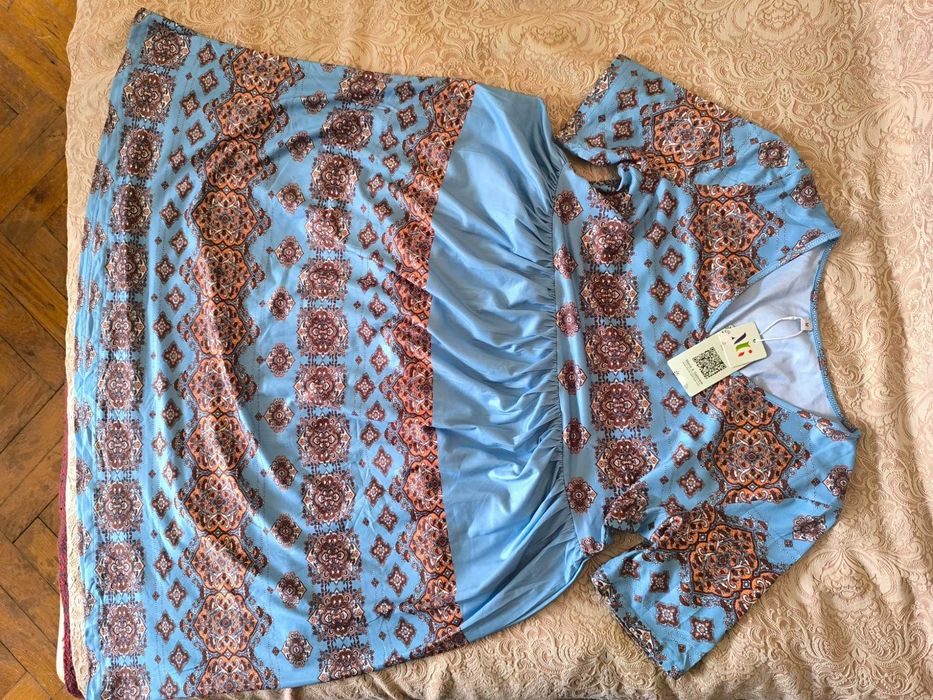 Нова сукня з етнічним принтом розмір М, бренд Maria & Gabriele