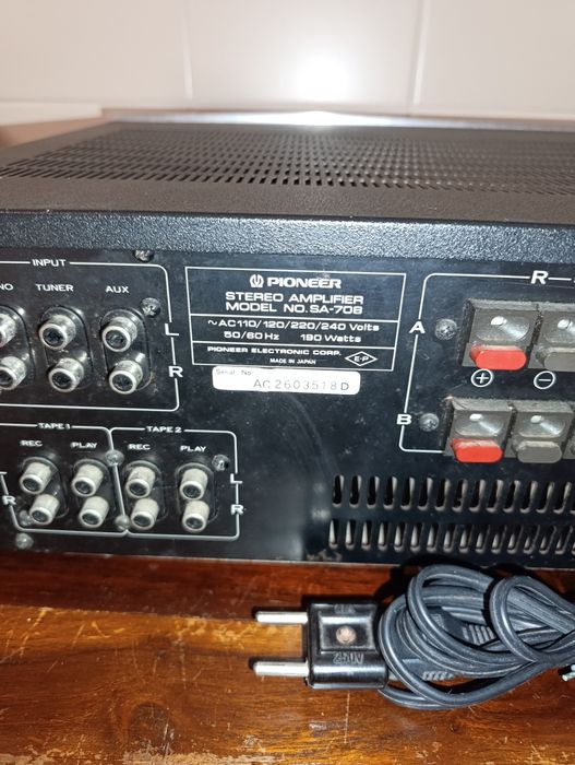 Amplificador Pioneer SA-708