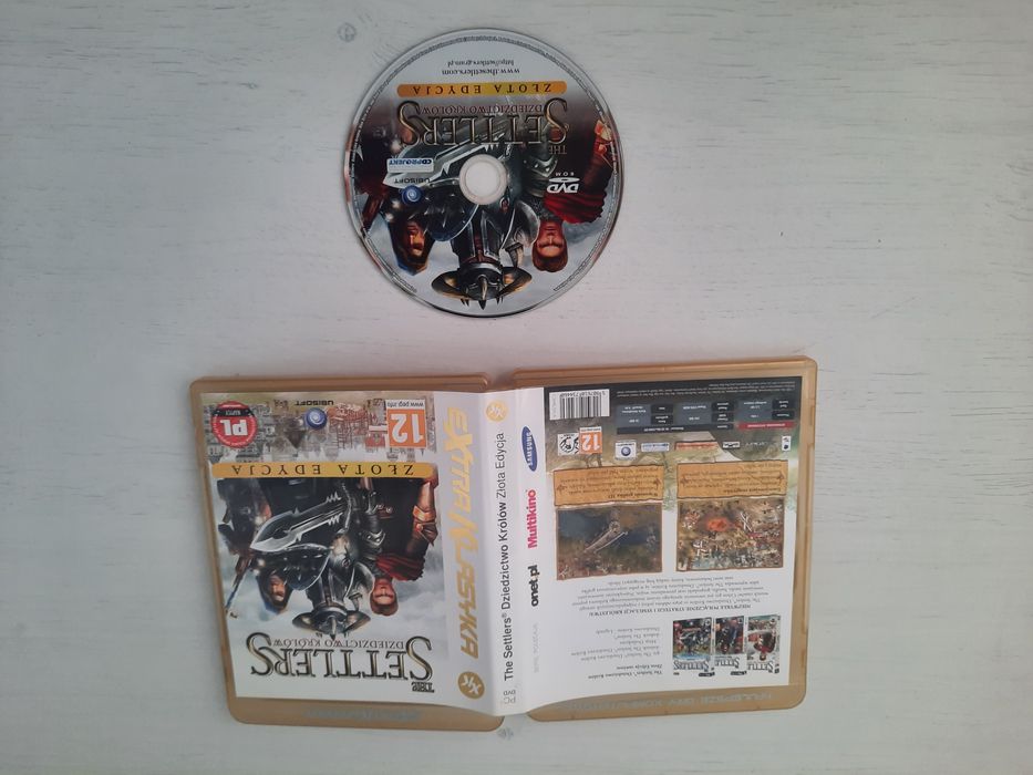 Zestaw 7 gier PC CD-ROM PC-DVD