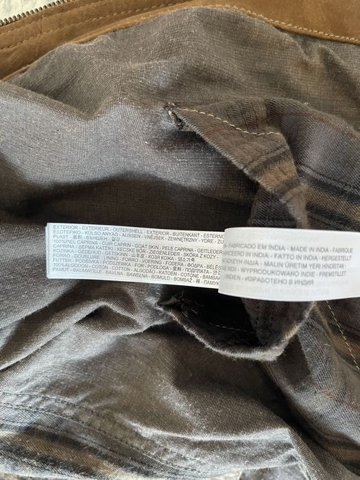 Massimo Dutti чоловіча замшева куртка, натуральна шкіра кози 42 (XL)