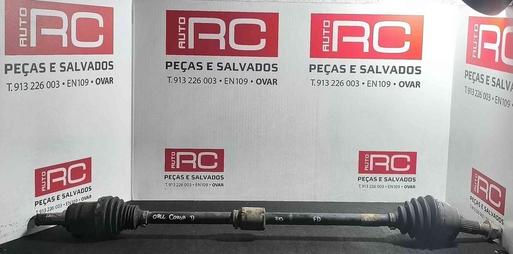 Transmissão Frente Direita 6083746 - OPEL CORSA D