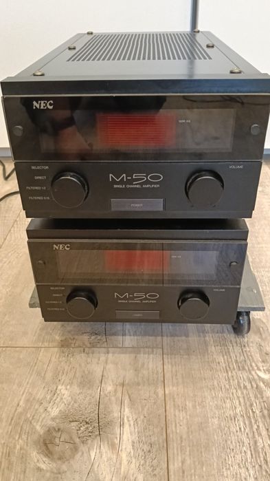 NEC M-50 Monobloki  JDM Rynek japoński Komplet z trafo i preampem