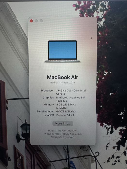 Macbook air 2019