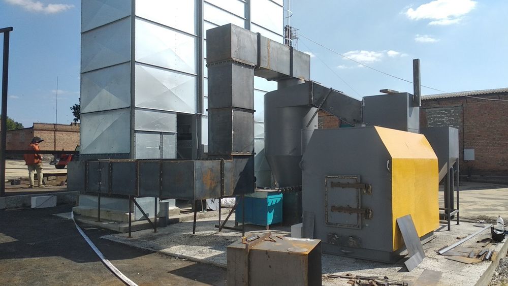 Зерносушарка ТоР шахтна на твердому паливі