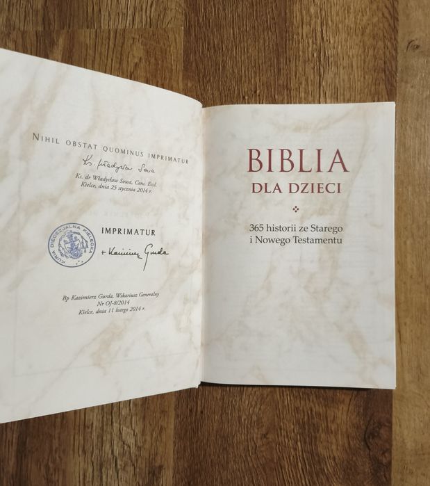 Biblia dla dzieci stary i nowy testament wyd.Jedność  256 stron