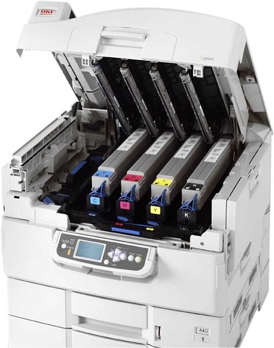 Toner OKI Amarelo C9600, C9650, C9800, C9850 - Novo e Selado