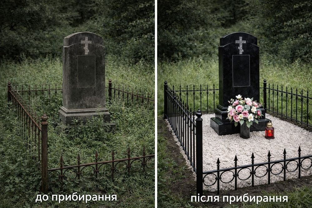 Прибирання могил