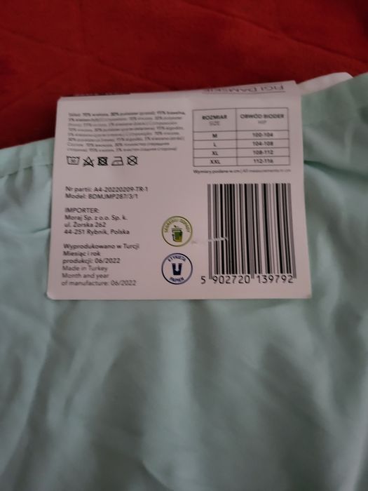 3 pak Figi damskie XL Tom&Rose