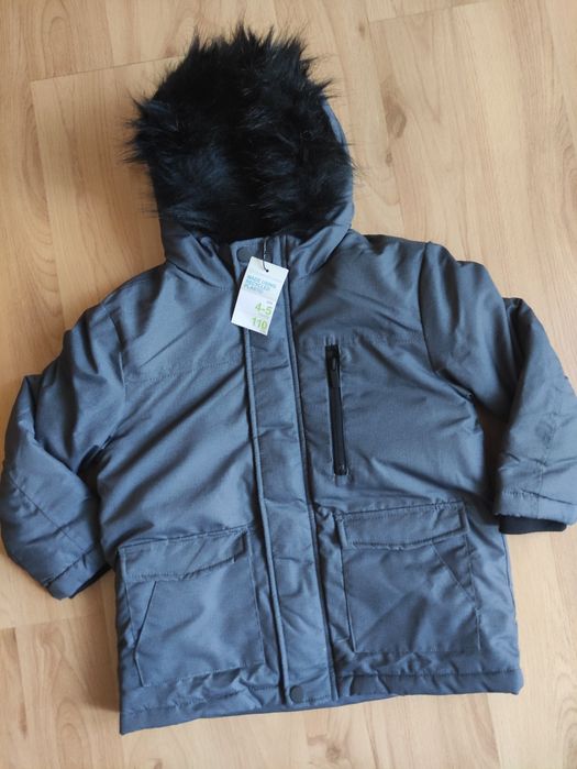 Nowa z metką,parka zimowa chłopięca, rozmiar 110 cm,Primark